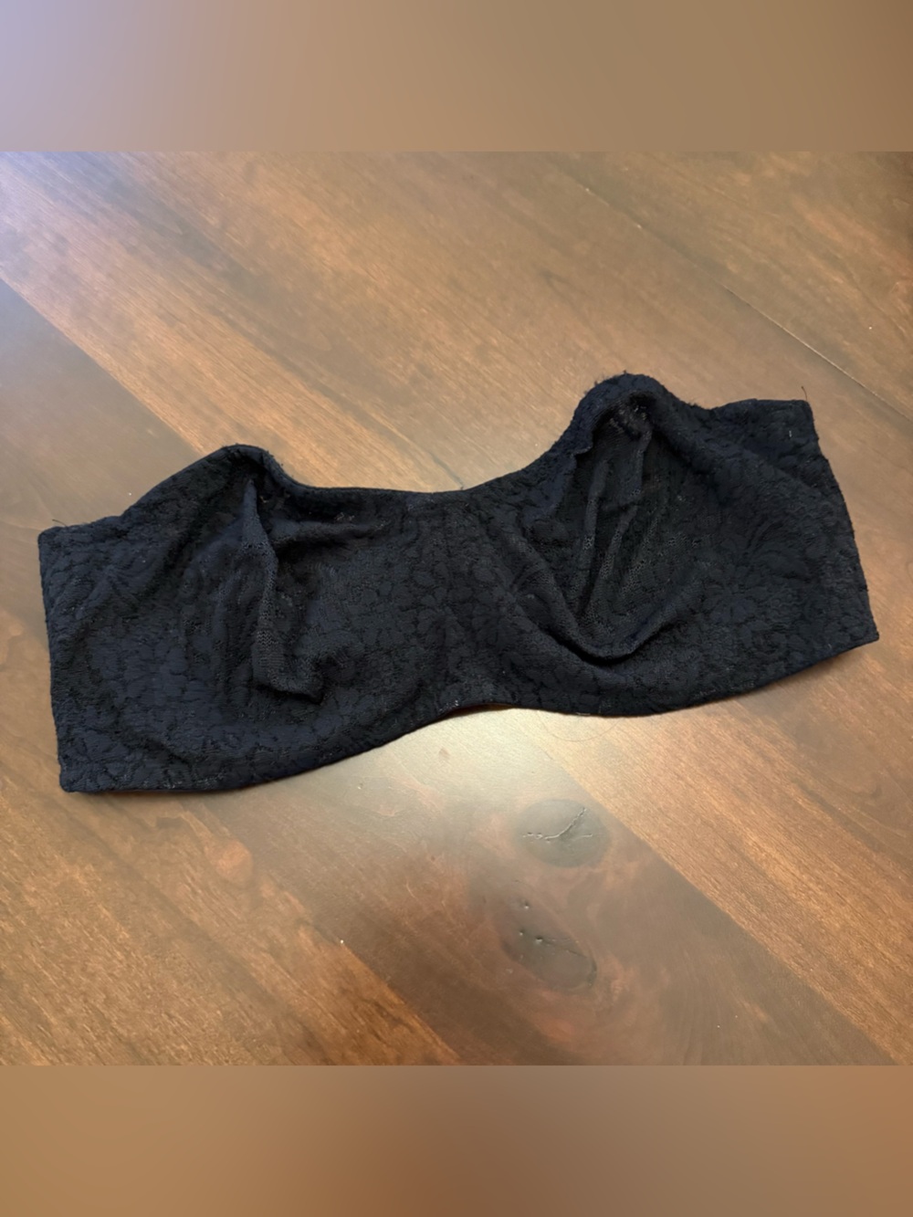 Wacoal Strapless wires Lace Bra Size 34D